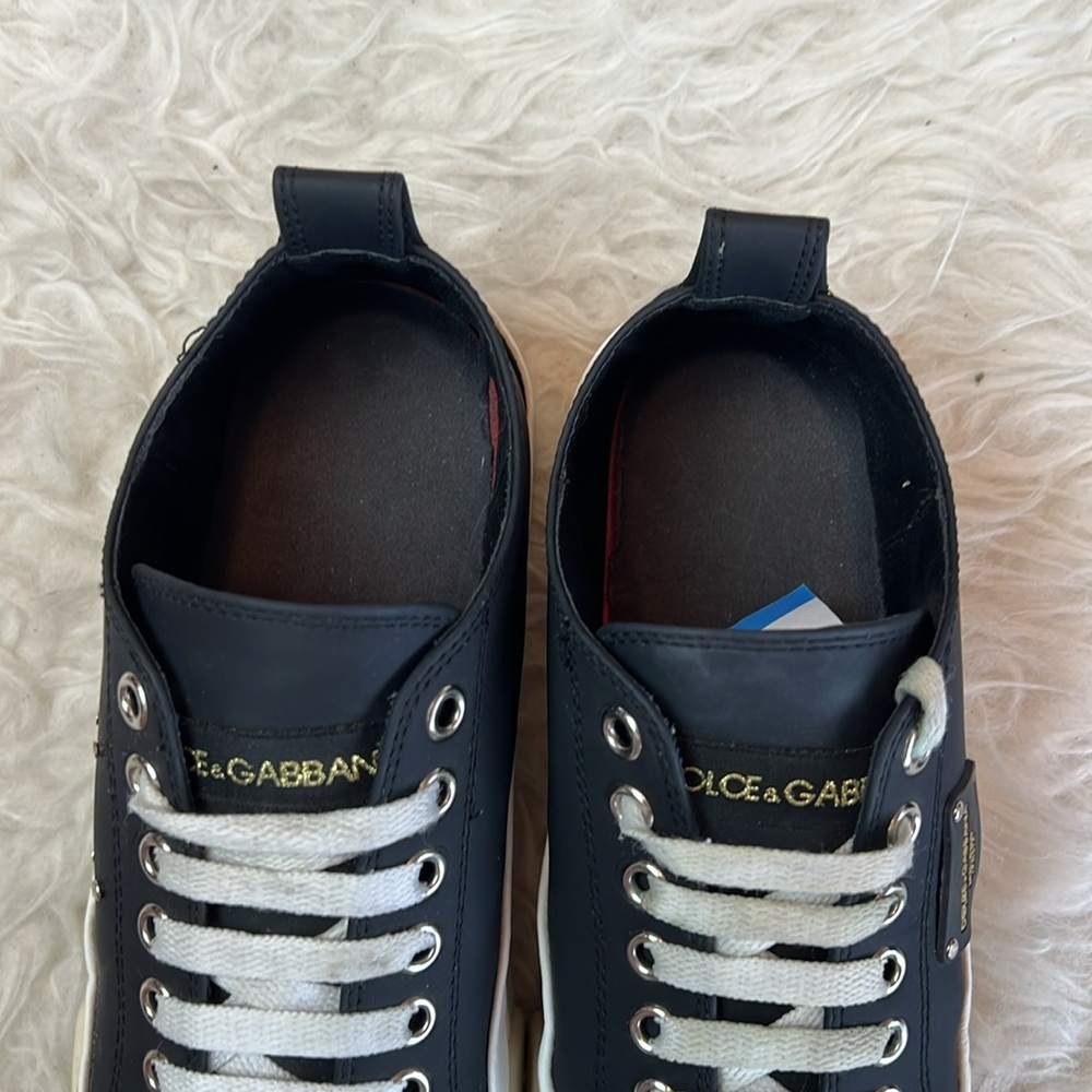 Dolce & Gabbana Women’s Portofino Logo Print Sneakers Size 6.5-7.5 US - Picture 14 of 17